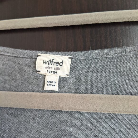 Wilfred Silk High Low Top - Size Large - Picture 3 of 3